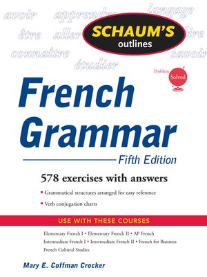 French Grammar - ebook